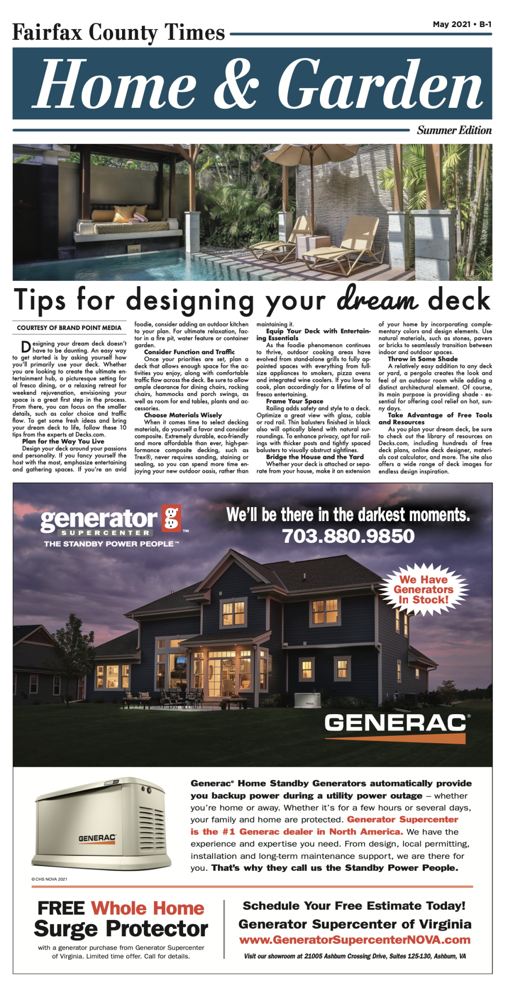 Special Section May 2021 Home & Garden